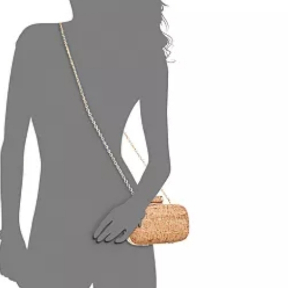 INC Gul Cork Clutch, Crossbody